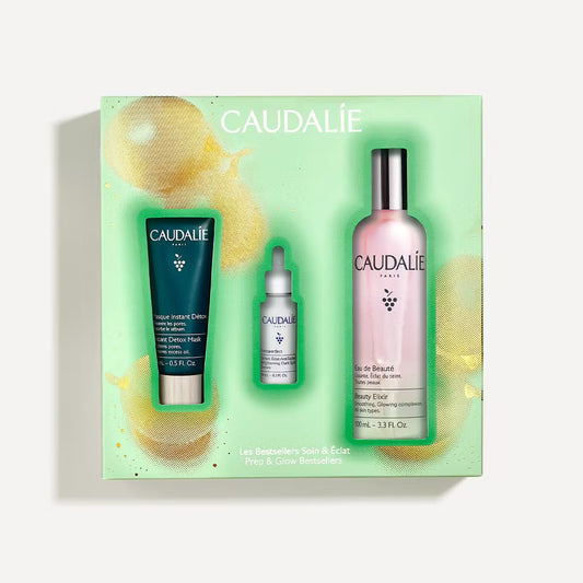 Caudalie - Trío Best-sellers Cuidado y Luminosidad - 100mL+15mL+10mL