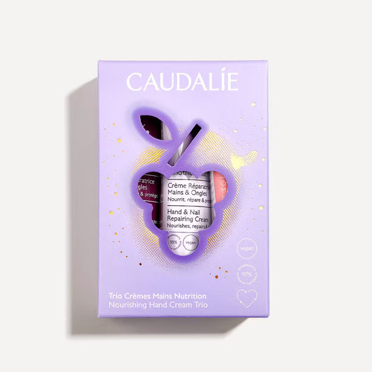 Caudalie - Trío Cremas para Manos Nutrición - 3x30mL